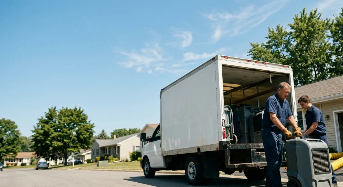 Water Damage Cleanup in Austinburg, OH near me